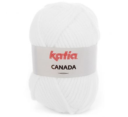 Katia Canada 01 wit - Dik 100% Acrylgaren