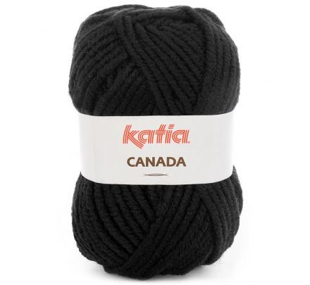 Katia Canada 02 zwart / black - Acrylgaren