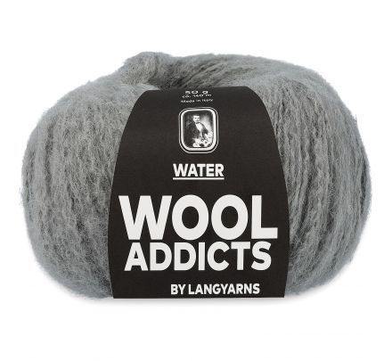 WoolAddicts Water 03 lichtgrijs mix - Alpacawol Garen