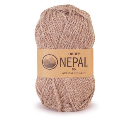 DROPS Nepal Mix - 0300 beige - Wol & Garen