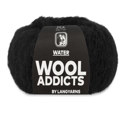 WoolAddicts Water 04 zwart - Alpacawol Garen