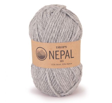 DROPS Nepal Mix - Wol & Breigaren - GD0047-0501 grijs
