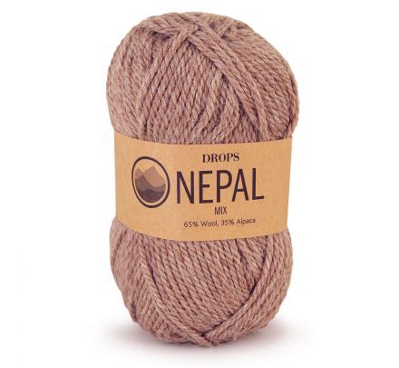 DROPS Nepal Mix - 0618 camel - Wol & Garen