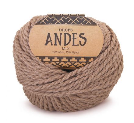 DROPS Andes Mix - 0619 beige - Wol & Garen