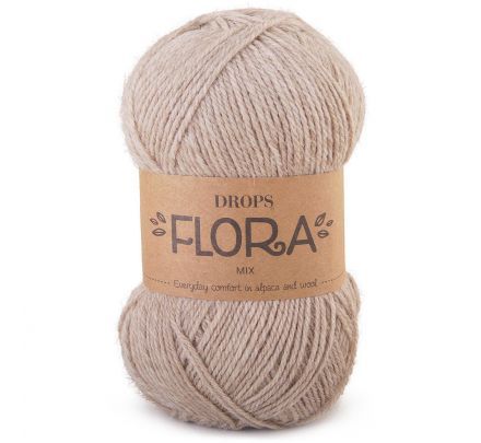 DROPS Flora Mix - 07 beige - Wol Garen