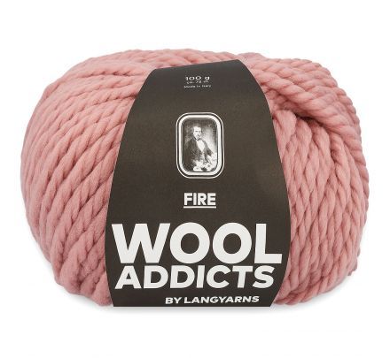 WoolAddicts Fire 09 kwarts - Merinowol Garen