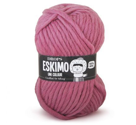 DROPS Snow / Eskimo Uni Colour - 09 licht wijnrood - Wol & Garen