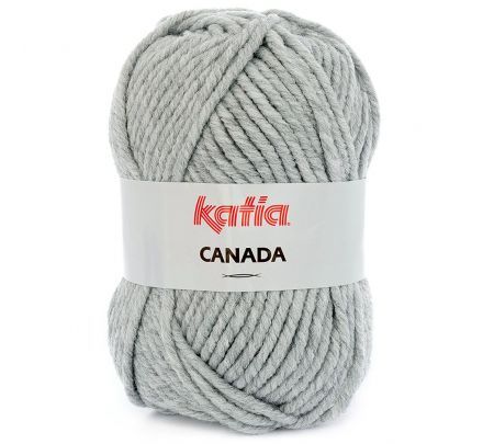 Katia Canada 11 lichtgrijs - Acrylgaren dik