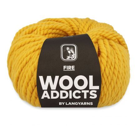 WoolAddicts Fire 11 okergeel - Merinowol Garen