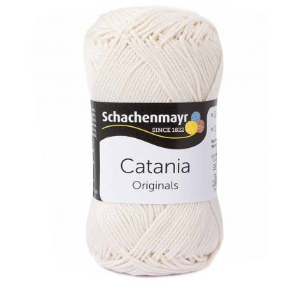 Schachenmayr SMC Catania - 130 cream / creme / ecru - Katoen Garen