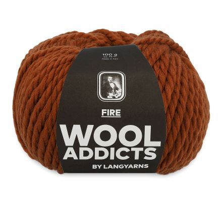 WoolAddicts Fire 15 caramel mix - Merinowol Garen