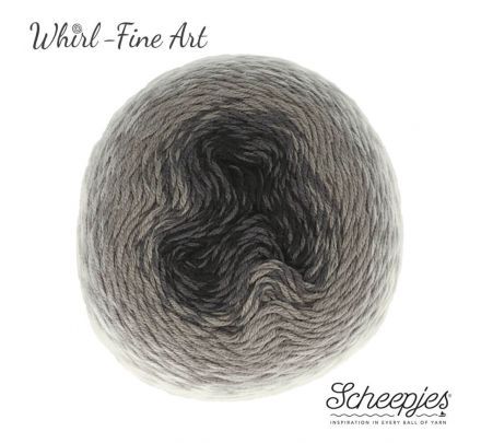Scheepjes Whirl Fine Art 650 minimalism - Superfine Merino Garencake