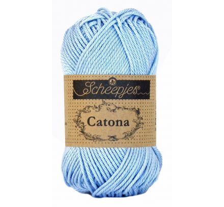 Scheepjes Catona 50 gram - 173 bluebell / lichtblauw - Katoen Garen