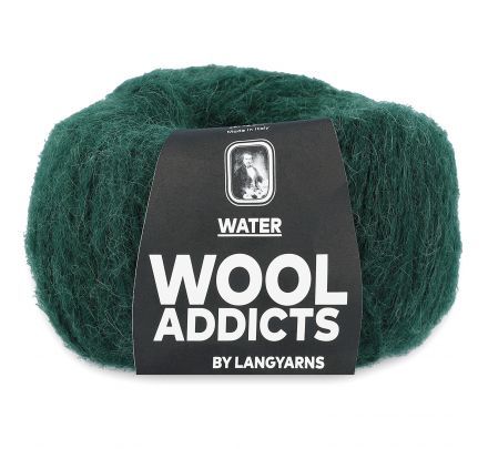 WoolAddicts Water 18 donkergroen - Alpacawol Garen
