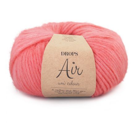 DROPS Air Uni Colour - 20 roze - Wol Garen