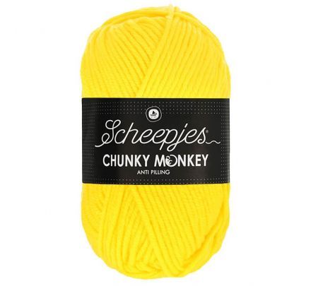 Scheepjes Chunky Monkey - 2008 yellow - Acryl Garen