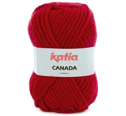 Katia Canada 21 robijnrood - Acryl Garen Dik