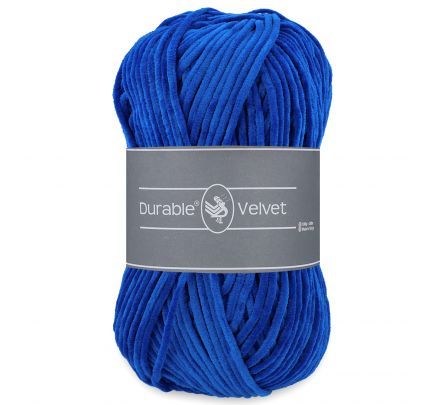 Durable Velvet - 2103 cobalt blauw - Chenille Garen