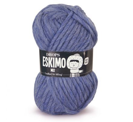 DROPS Snow / Eskimo Mix - 21 blauw violet - Wol & Garen
