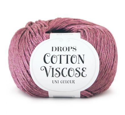 DROPS Cotton Viscose Uni Colour - 24 heidekruid - Katoen/Viscose Garen