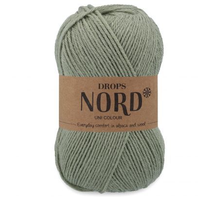 DROPS Nord 24 saliegroen (Uni Colour) - Alpacawol Garen