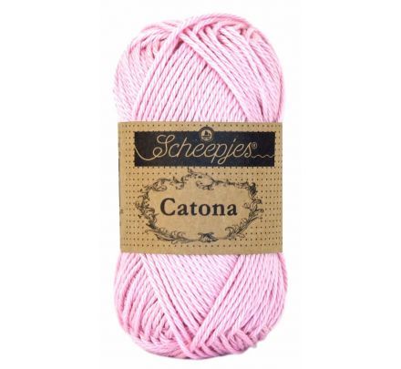 Scheepjes Catona 50 gram - 246 icy pink / lichtroze - Katoen Garen