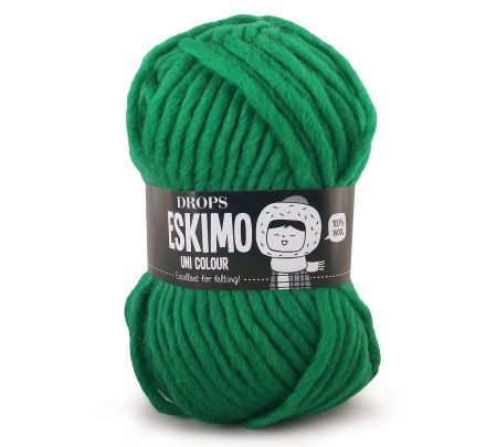 DROPS Snow / Eskimo Uni Colour - 25 groen - Wol & Garen