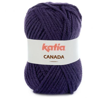 Katia Canada 25 paars - 100% acrylgaren dik