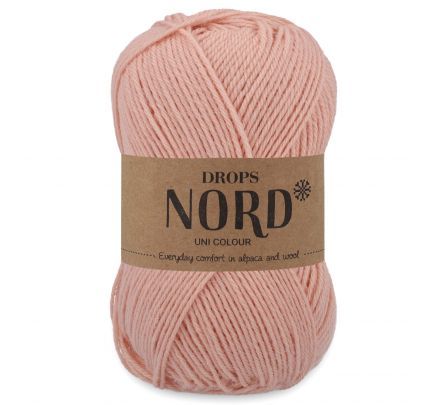 DROPS Nord 27 licht perzik (Uni Colour) - Wol Garen