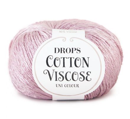 DROPS Cotton Viscose Uni Colour - 27 lila - Katoen/Viscose Garen