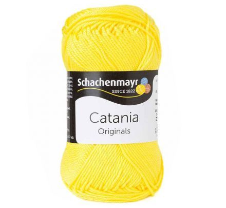 Schachenmayr SMC Catania - 280 neon yellow / geel - Katoen Garen