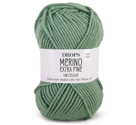 DROPS Merino Extra Fine Uni Colour - 31 bosgroen - Wol Garen