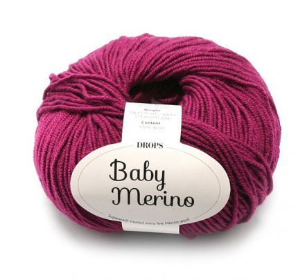 DROPS Baby Merino Uni Colour - 34 heide - Wol & Garen