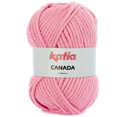 Katia Canada 35 roze - 100% acrylgaren dik
