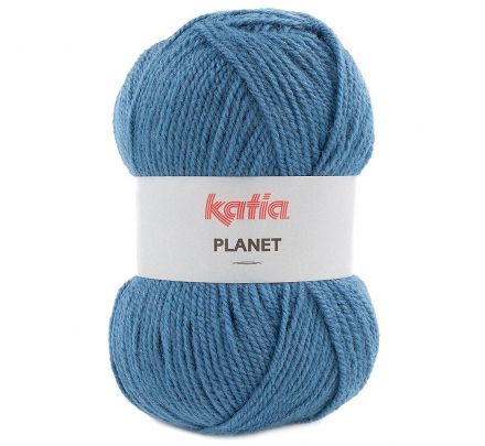 Katia Planet 4014 petrolblauw / jeans nachtblauw - Acryl Garen