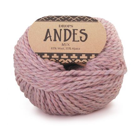 DROPS Andes Mix - 4276 rozenkwarts - Wol & Garen