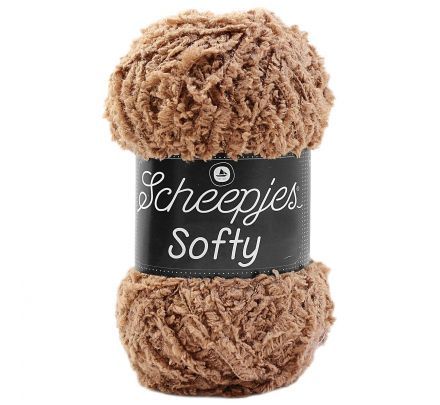 Scheepjes Softy - 480 bruin - Polyester Garen
