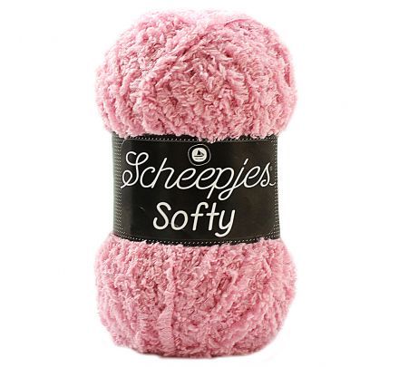 Scheepjes Softy - 483 roze - Polyester Garen