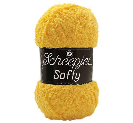Scheepjes Softy - 489 geel - Polyester Garen