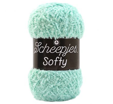 Scheepjes Softy - 491 mintgroen - Polyester Garen