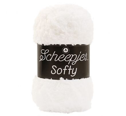 Scheepjes Softy - 494 wit - Polyester Garen