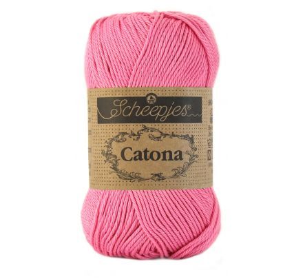 Scheepjes Catona 50 gram - 519 fresia / roze - Katoen Garen