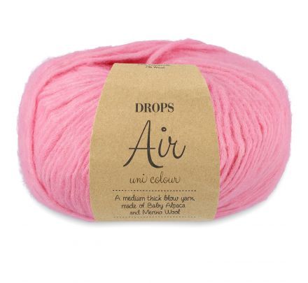 DROPS Air 53 aardbeien ijs (Uni Colour) - Wol Alpacagaren