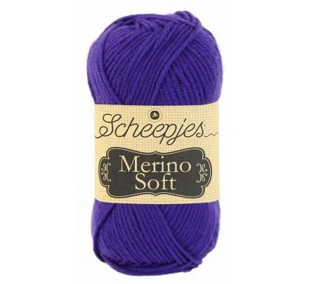 Scheepjeswol Merino Soft - 638 hockney/ paars - Wol Garen