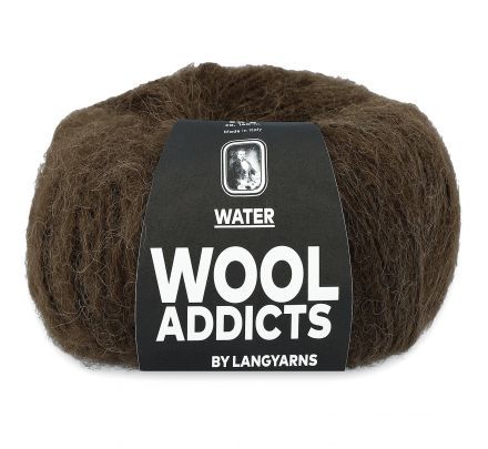 WoolAddicts Water 67 donkerbruin - Alpacawol Garen