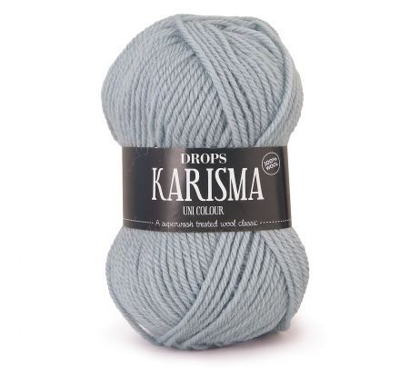 DROPS Karisma Uni Colour - 69 licht grijsgroen - Wol & Garen
