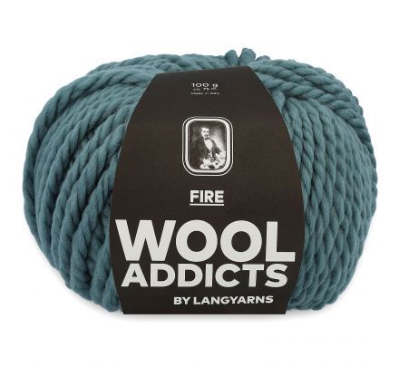 WoolAddicts Fire 74 jade / petrol / oceaan - Merinowol Garen