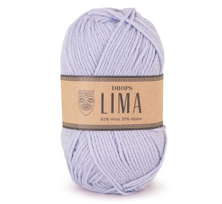 DROPS Lima Uni Colour - 8112 ijsblauw - Wol & Garen
