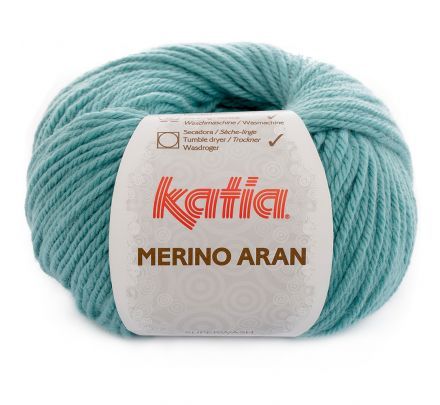 Katia Merino Aran 86 waterblauw - Merinogaren
