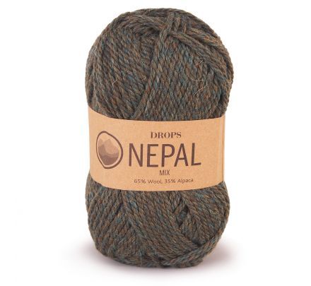 DROPS Nepal Mix - Wol & Breigaren - GD0047-8906 bosgroen